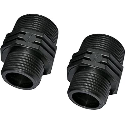 AERZETIX Lot de 2 Réductions à Visser Mâle/Mâle Filetage 1 1/4"x1" en Plastique Mamelons Réduits à Raccord Fileté PN 10 Bars - Publicité AERZETIX Lot de 2 Réductions à Visser Mâle/Mâle Filetage 1 1/4"x1" en Plastique Mamelons Réduits à Raccord Fileté PN 10 Bars - Publicité