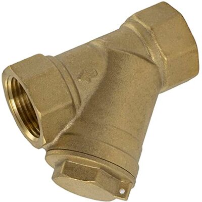 AERZETIX C60619 Filtre à Tamis en Y Femelle-Femelle 3/4" pour Eau PN16, DN20 Filetage Interne Longueur 69 mm pour clé 32 mm Irrigation arrosage Goutte à Goutte plomberie en Laiton - Publicité AERZETIX C60619 Filtre à Tamis en Y Femelle-Femelle 3/4" pour Eau PN16, DN20 Filetage Interne Longueur 69 mm pour clé 32 mm Irrigation arrosage Goutte à Goutte plomberie en Laiton - Publicité