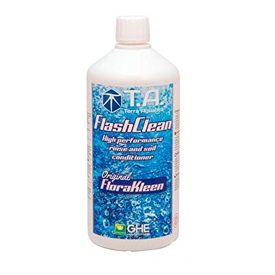 Terra Aquatica GHE - Flashclean - 1 L - Solution de rinçage - Publicité Terra Aquatica GHE - Flashclean - 1 L - Solution de rinçage - Publicité