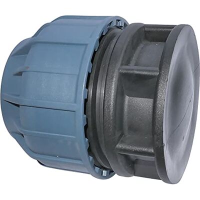 AERZETIX Bouchon à Compression avec Écrou Ergonomique Réducteur Fin de Ligne pour Tuyau Ø40mm en Polypropylène PN10 Système de Traitement d'Eau - Publicité AERZETIX Bouchon à Compression avec Écrou Ergonomique Réducteur Fin de Ligne pour Tuyau Ø40mm en Polypropylène PN10 Système de Traitement d'Eau - Publicité