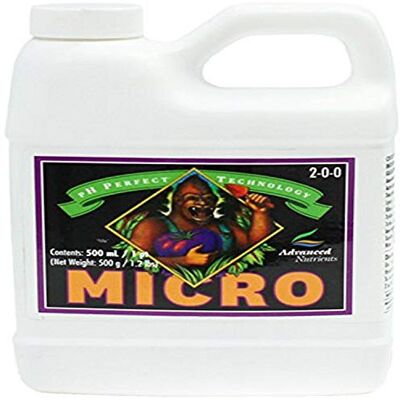 Advanced Nutrients Advanced nutriments Micro PH Perfect Engrais 0.5 Liter - Publicité Advanced Nutrients Advanced nutriments Micro PH Perfect Engrais 0.5 Liter - Publicité
