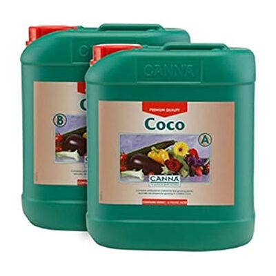 CANNA Coco Coco Coco A+B 1, 5, 10 L Engrais hydroponique pour légumes et fleurs (5 litres) - Publicité CANNA Coco Coco Coco A+B 1, 5, 10 L Engrais hydroponique pour légumes et fleurs (5 litres) - Publicité