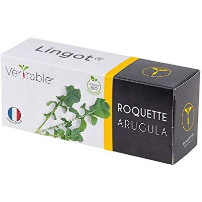 Véritable Lingot de Roquette Bio - Herbes & Légumes - Publicité Véritable Lingot de Roquette Bio - Herbes & Légumes - Publicité