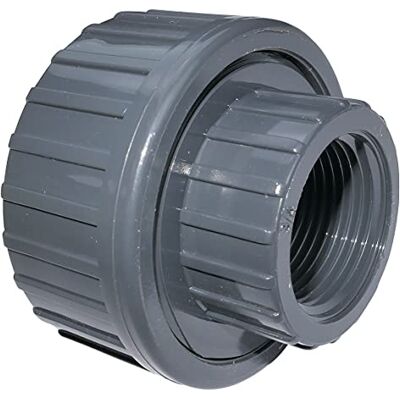 AERZETIX Raccord Union Mixte avec Joint Torique à Coller Ø25mm à Visser 3/4" Femelle/Femelle en Plastique PN16 pour Tubes d'Adduction d'Eau, Irrigation, Fluides Divers C52023 - Publicité AERZETIX Raccord Union Mixte avec Joint Torique à Coller Ø25mm à Visser 3/4" Femelle/Femelle en Plastique PN16 pour Tubes d'Adduction d'Eau, Irrigation, Fluides Divers C52023 - Publicité