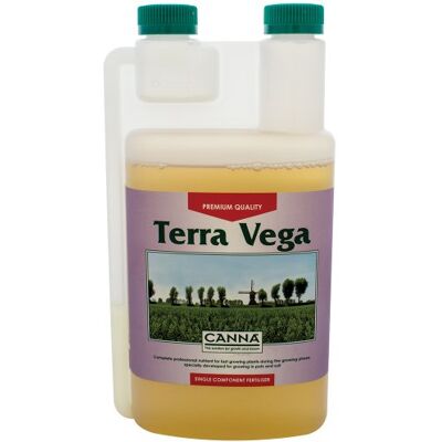Hydrogarden Canna Terra Vega Engrais pour plantes 1 L blanc - Publicité Hydrogarden Canna Terra Vega Engrais pour plantes 1 L blanc - Publicité