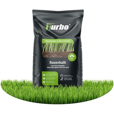 TURBOGRUEN Turbogrün chaux gazon, 18 kg pour 180 m², pelouse saine contre la mousse et les champignons, améliore l’efficacité de l’engrais, granulés peu poussiéreux, idéal au printemps, compatible avec épandeur - Publicité TURBOGRUEN Turbogrün chaux gazon, 18 kg pour 180 m², pelouse saine contre la mousse et les champignons, améliore l’efficacité de l’engrais, granulés peu poussiéreux, idéal au printemps, compatible avec épandeur - Publicité