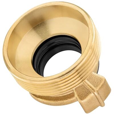 POPPSTAR Raccord rapide en laiton 1 1/2 pouce filetage mâle (G 1 1/2" filetage vers raccord à griffes) - Publicité POPPSTAR Raccord rapide en laiton 1 1/2 pouce filetage mâle (G 1 1/2" filetage vers raccord à griffes) - Publicité