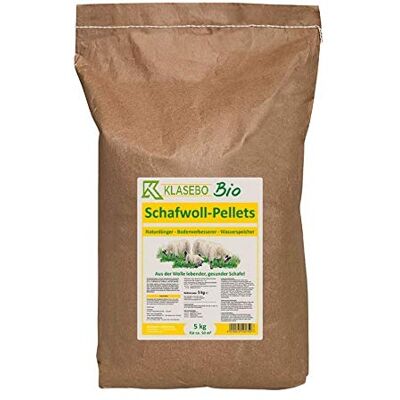 Unknown - Wool Pellets Bio - 5 kg - Biologique - fertilizer - Publicité Unknown - Wool Pellets Bio - 5 kg - Biologique - fertilizer - Publicité