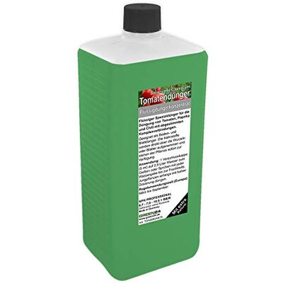 GREEN24 Engrais à tomates azet xL 1 l de piments chili d'engrais, premium engrais liquide comme engrais nPK - Publicité GREEN24 Engrais à tomates azet xL 1 l de piments chili d'engrais, premium engrais liquide comme engrais nPK - Publicité