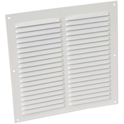 Protection moustiquaire en aluminium laqué blanc NICOLL - Carré 20x20 - Publicité Protection moustiquaire en aluminium laqué blanc NICOLL - Carré 20x20 - Publicité