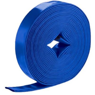 Linxor Tuyau de refoulement, d'arrosage plat en PVC Bleu Plusieurs tailles - Publicité Linxor Tuyau de refoulement, d'arrosage plat en PVC Bleu Plusieurs tailles - Publicité