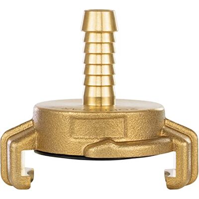 POPPSTAR raccord rapide en laiton 3/8 pouce à embout cannelé (raccord 3/8 pouce), pour tuyau diamètre intérieur 10 mm - Publicité POPPSTAR raccord rapide en laiton 3/8 pouce à embout cannelé (raccord 3/8 pouce), pour tuyau diamètre intérieur 10 mm - Publicité