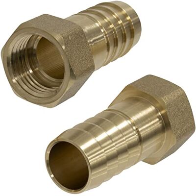 AERZETIX C64851 Lot de 2 Raccords femelles cannelés 1/2" pour tuyau de Ø20 mm filetage interne pour clé 25 mm adaptateur connecteur système circuit d'irrigation arrosage pompe en laiton - Publicité AERZETIX C64851 Lot de 2 Raccords femelles cannelés 1/2" pour tuyau de Ø20 mm filetage interne pour clé 25 mm adaptateur connecteur système circuit d'irrigation arrosage pompe en laiton - Publicité