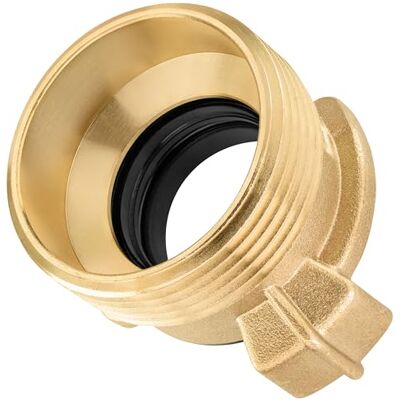 POPPSTAR Raccord rapide en laiton 1 1/4 pouce filetage mâle (G 1 1/4" filetage vers raccord à griffes) - Publicité POPPSTAR Raccord rapide en laiton 1 1/4 pouce filetage mâle (G 1 1/4" filetage vers raccord à griffes) - Publicité