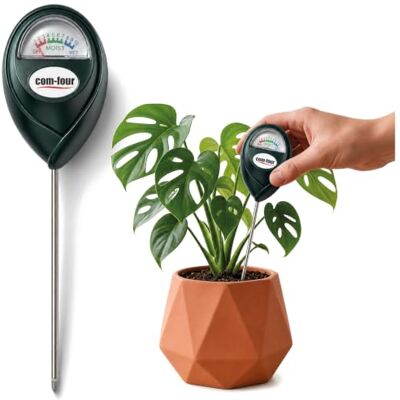com-four ® Humidimètre de Sol pour Plantes, testeur de Terre fonctionnant sans Piles, Appareil de Mesure pour Plantes d’intérieur, Potager surélevé, Jardin et pelouse, Vert - Publicité com-four ® Humidimètre de Sol pour Plantes, testeur de Terre fonctionnant sans Piles, Appareil de Mesure pour Plantes d’intérieur, Potager surélevé, Jardin et pelouse, Vert - Publicité