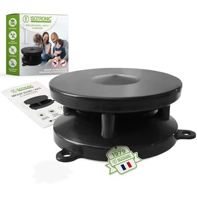 ISOTRONIC Répulsif ultrasons 360° Souris fouines Voiture 40 m² (1) - Publicité ISOTRONIC Répulsif ultrasons 360° Souris fouines Voiture 40 m² (1) - Publicité