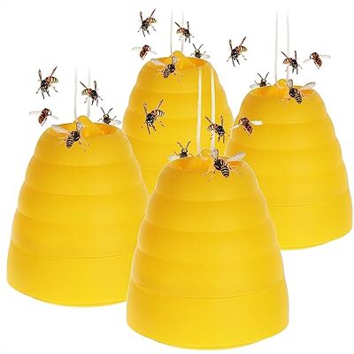 com-four ® 4X Piège à Insectes avec Couvercle Amovible, Piège Vivant - Publicité com-four ® 4X Piège à Insectes avec Couvercle Amovible, Piège Vivant - Publicité