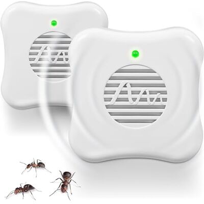 Gardigo Répulsif Anti-Fourmis à Ultrasons pour Maison Lot de 2 - Publicité Gardigo Répulsif Anti-Fourmis à Ultrasons pour Maison Lot de 2 - Publicité