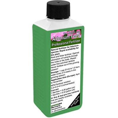 GREEN24 Adenium Feed (la rose du désert) engrais liquide pour plantes d’agrumes Hightech NPK, engrais pour les feuilles et les racines - Publicité GREEN24 Adenium Feed (la rose du désert) engrais liquide pour plantes d’agrumes Hightech NPK, engrais pour les feuilles et les racines - Publicité