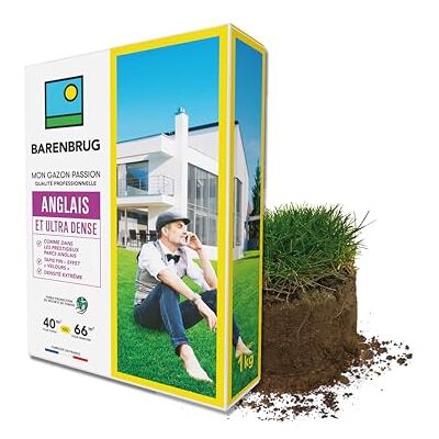 Barenbrug Gazon Anglais et Ultra Dense Aspect Parcs Prestigieux 1KG - Publicité Barenbrug Gazon Anglais et Ultra Dense Aspect Parcs Prestigieux 1KG - Publicité