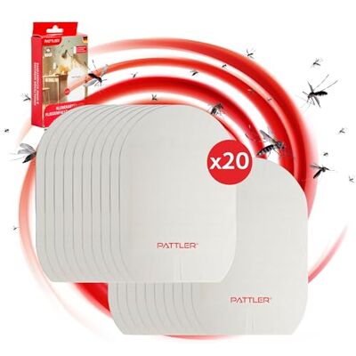 PATTLER Autocollants Anti Mouche Electrique 20 unité. Lampe Anti Moustique Extérieur, Destructeur de Mouches Intérieur, Moustique Attrape Mouche pour Intérieur - Publicité PATTLER Autocollants Anti Mouche Electrique 20 unité. Lampe Anti Moustique Extérieur, Destructeur de Mouches Intérieur, Moustique Attrape Mouche pour Intérieur - Publicité