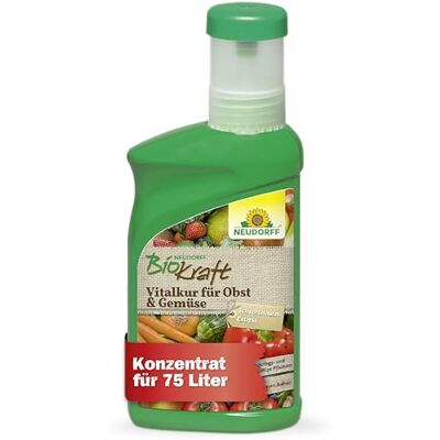 Neudorff Force Bio Vitalkur pour Fruits et Légumes 300 ML - Publicité Neudorff Force Bio Vitalkur pour Fruits et Légumes 300 ML - Publicité