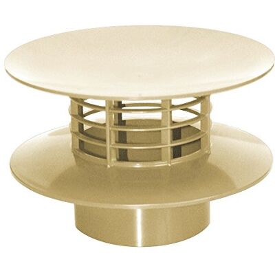 First Plast extracteur statique diamètre 100 mm personnalisable-sable - Publicité First Plast extracteur statique diamètre 100 mm personnalisable-sable - Publicité