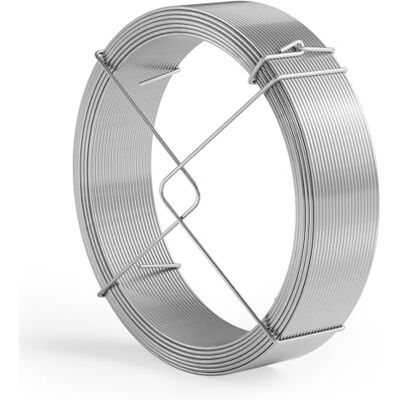 WilTec Rouleau de Fil de Jardin Ø 1,5mm x 50m Acier galvanisé Support 50m Cravate végétale Fil de Tension Grillage Fil d’Attache Support Plantes grimpantes Accessoire Culture Jardinage - Publicité WilTec Rouleau de Fil de Jardin Ø 1,5mm x 50m Acier galvanisé Support 50m Cravate végétale Fil de Tension Grillage Fil d’Attache Support Plantes grimpantes Accessoire Culture Jardinage - Publicité