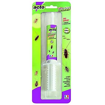 Acto SERINGUE GEL-APPÂT Contre les blattes, cafards ou ravets. Permet de traiter 150 m² ACAF6 - Publicité Acto SERINGUE GEL-APPÂT Contre les blattes, cafards ou ravets. Permet de traiter 150 m² ACAF6 - Publicité