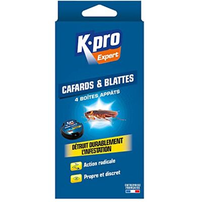 Kapo Boîte appât cafards et fourmis - Lutte contre les insectes - Publicité Kapo Boîte appât cafards et fourmis - Lutte contre les insectes - Publicité