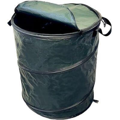 TENAX Garden Bag Start 150L Sac de Jardin Pop-Up 55x66 cm Vert, Sac pour Feuilles et Déchets Verts en Polyéthylène Imperméable, Autoportant Pliable avec Poignées, avec Couvercle et Fermeture Éclair - Publicité TENAX Garden Bag Start 150L Sac de Jardin Pop-Up 55x66 cm Vert, Sac pour Feuilles et Déchets Verts en Polyéthylène Imperméable, Autoportant Pliable avec Poignées, avec Couvercle et Fermeture Éclair - Publicité