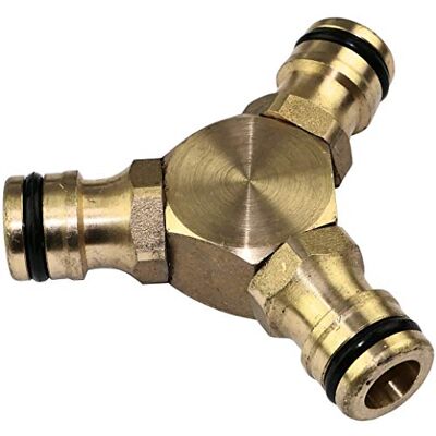 AERZETIX C47459 Connecteur Raccord 1/2'' à 3 Voies en Y de Tuyau d'Arrosage Adaptateur/Séparateur Rapide pour 3 Tuyaux d'Arrosage en Acier Laitonné - Publicité AERZETIX C47459 Connecteur Raccord 1/2'' à 3 Voies en Y de Tuyau d'Arrosage Adaptateur/Séparateur Rapide pour 3 Tuyaux d'Arrosage en Acier Laitonné - Publicité