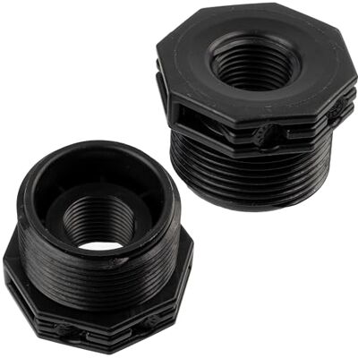 AERZETIX Lot de 2 Réductions Plastiques Mâle/Femelle 1 1/4''x1/2'' à Butée Intérieure à Visser Mamelon Réduit 10 Bars - Publicité AERZETIX Lot de 2 Réductions Plastiques Mâle/Femelle 1 1/4''x1/2'' à Butée Intérieure à Visser Mamelon Réduit 10 Bars - Publicité