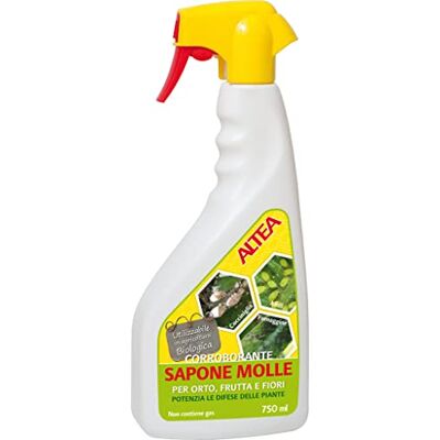 ALTEA Savon Molle 750 ml, revigorant, produit contre la cochenille, produit contre les pucerons, produit contre la fumagine - Publicité ALTEA Savon Molle 750 ml, revigorant, produit contre la cochenille, produit contre les pucerons, produit contre la fumagine - Publicité