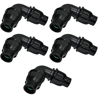 AERZETIX C48681 Lot de 5 Raccords/coudés 90° Ø16x16mm pour Tuyau d'arrosage/d'irrigation système Goutte à Goutte - Publicité AERZETIX C48681 Lot de 5 Raccords/coudés 90° Ø16x16mm pour Tuyau d'arrosage/d'irrigation système Goutte à Goutte - Publicité