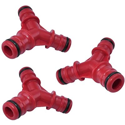 AERZETIX C53631 Lot de 3 Connecteurs raccords 1/2'' 16.66 mm à 3 Voies en Y pour Tuyau d'arrosage Longueur 60 mm séparateur/Adaptateur Rapide pour 3 tuyaux d'irrigation en Plastique - Publicité AERZETIX C53631 Lot de 3 Connecteurs raccords 1/2'' 16.66 mm à 3 Voies en Y pour Tuyau d'arrosage Longueur 60 mm séparateur/Adaptateur Rapide pour 3 tuyaux d'irrigation en Plastique - Publicité