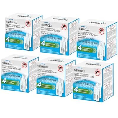 Thermacell 24 Cartouches Gaz Butane Anti Moustiques Tigres Extérieur - Publicité Thermacell 24 Cartouches Gaz Butane Anti Moustiques Tigres Extérieur - Publicité