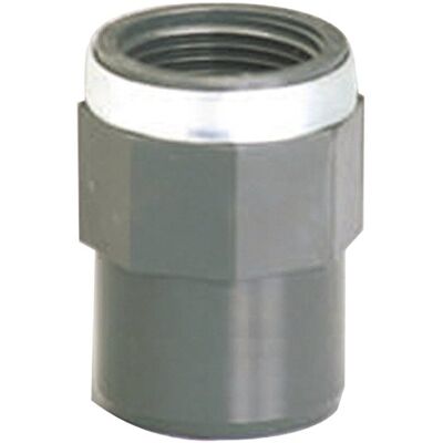 GIRPI Raccord PVC pression noir droit F 1 Ø 32 mm - Publicité GIRPI Raccord PVC pression noir droit F 1 Ø 32 mm - Publicité