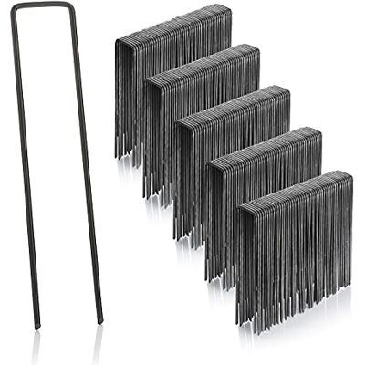 GardenMate Lot de 250 piquets de Fixation en Acier H150mm, L25mm, Ø2,9mm, 4260313266357 - Publicité GardenMate Lot de 250 piquets de Fixation en Acier H150mm, L25mm, Ø2,9mm, 4260313266357 - Publicité