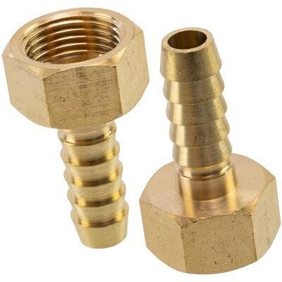AERZETIX C74644 Lot de 2 Raccords femelles cannelés 3/8" pour tuyau de Ø10 mm filetage interne pour clé 20 mm adaptateur connecteur système circuit d'irrigation arrosage pompe en laiton - Publicité AERZETIX C74644 Lot de 2 Raccords femelles cannelés 3/8" pour tuyau de Ø10 mm filetage interne pour clé 20 mm adaptateur connecteur système circuit d'irrigation arrosage pompe en laiton - Publicité