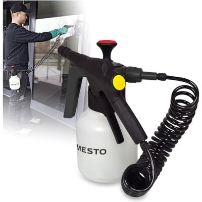 Mesto Belt Held Plus 1,5 Pulvérisateur à Pression 1,5 L 3 Bar Pulvérisateur portable Industrie Pulvérisateur à pression pour acide, nettoyants et désinfection - Publicité Mesto Belt Held Plus 1,5 Pulvérisateur à Pression 1,5 L 3 Bar Pulvérisateur portable Industrie Pulvérisateur à pression pour acide, nettoyants et désinfection - Publicité