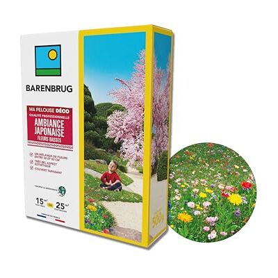 Barenbrug Pelouse Ambiance Japonaise Fleurs Basses 500G - Publicité Barenbrug Pelouse Ambiance Japonaise Fleurs Basses 500G - Publicité