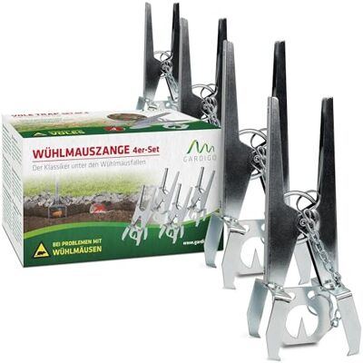 Gardigo Piège à Campagnols Réutilisable Double Entrée en Métal Galvanisé Piège à campagnols – Anti Mulots et Taupe – Double entrée – Métal galvanisé – Réutilisable – Pour Jardin, Potager, Pelouse - Publicité Gardigo Piège à Campagnols Réutilisable Double Entrée en Métal Galvanisé Piège à campagnols – Anti Mulots et Taupe – Double entrée – Métal galvanisé – Réutilisable – Pour Jardin, Potager, Pelouse - Publicité