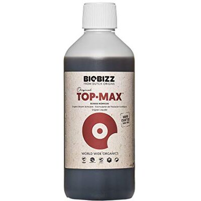 Biobizz Top max - Stimulateur de floraison biologique - 500ml - Publicité Biobizz Top max - Stimulateur de floraison biologique - 500ml - Publicité