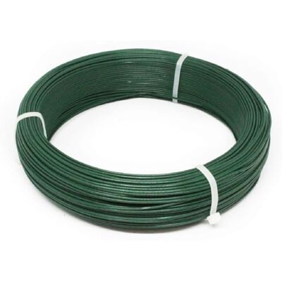 Linxor Fil d'attache en Acier galvanisé plastifié pour Grillage ou Autre 100 m x 1.3mm Ø Vert - Publicité Linxor Fil d'attache en Acier galvanisé plastifié pour Grillage ou Autre 100 m x 1.3mm Ø Vert - Publicité