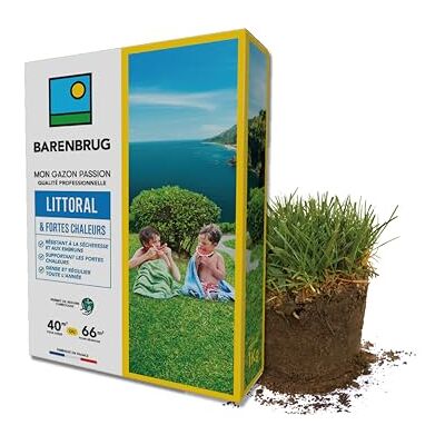 Barenbrug Gazon Littoral & Fortes Chaleurs Résistant Sécheresse 1KG - Publicité Barenbrug Gazon Littoral & Fortes Chaleurs Résistant Sécheresse 1KG - Publicité