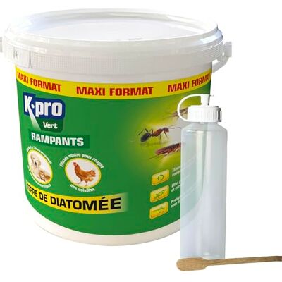 K.PRO Terre de diatomée maxi format 1kg - Publicité K.PRO Terre de diatomée maxi format 1kg - Publicité