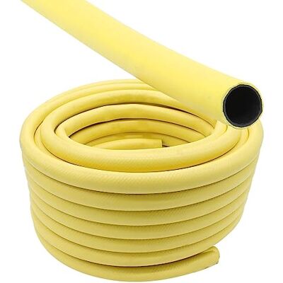 Linxor Tuyau d'arrosage 25 mètres ø 19 mm Jaune - Publicité Linxor Tuyau d'arrosage 25 mètres ø 19 mm Jaune - Publicité