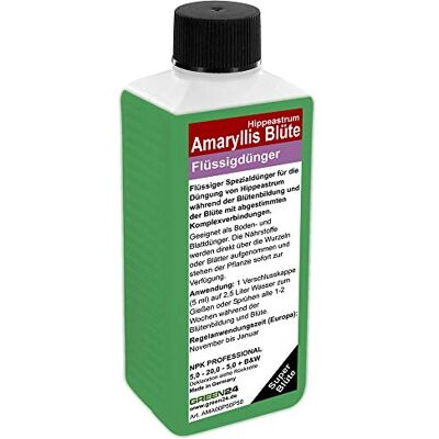 GREEN24 Amaryllis Hippeastrum Bloom Engrais liquide HIGHTECH NPK Racine et engrais Foliaire – plante alimentaire - Publicité GREEN24 Amaryllis Hippeastrum Bloom Engrais liquide HIGHTECH NPK Racine et engrais Foliaire – plante alimentaire - Publicité