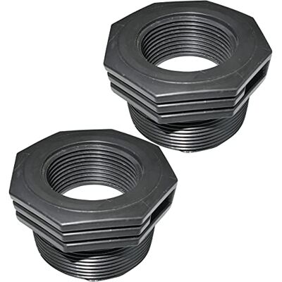 AERZETIX Lot de 2 Réductions Plastiques Mâle/Femelle 2''x1 1/4'' à Butée Intérieure à Visser Mamelon Réduit 6 Bars - Publicité AERZETIX Lot de 2 Réductions Plastiques Mâle/Femelle 2''x1 1/4'' à Butée Intérieure à Visser Mamelon Réduit 6 Bars - Publicité